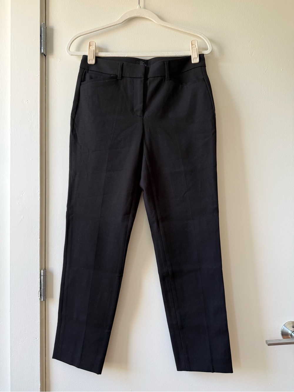 White House Black Market Black Tailored Trousers